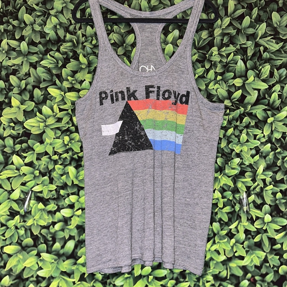 CHA SOR PINK FLOYD Graphic Razor Tank Top T-Shirt Sz XL GUC